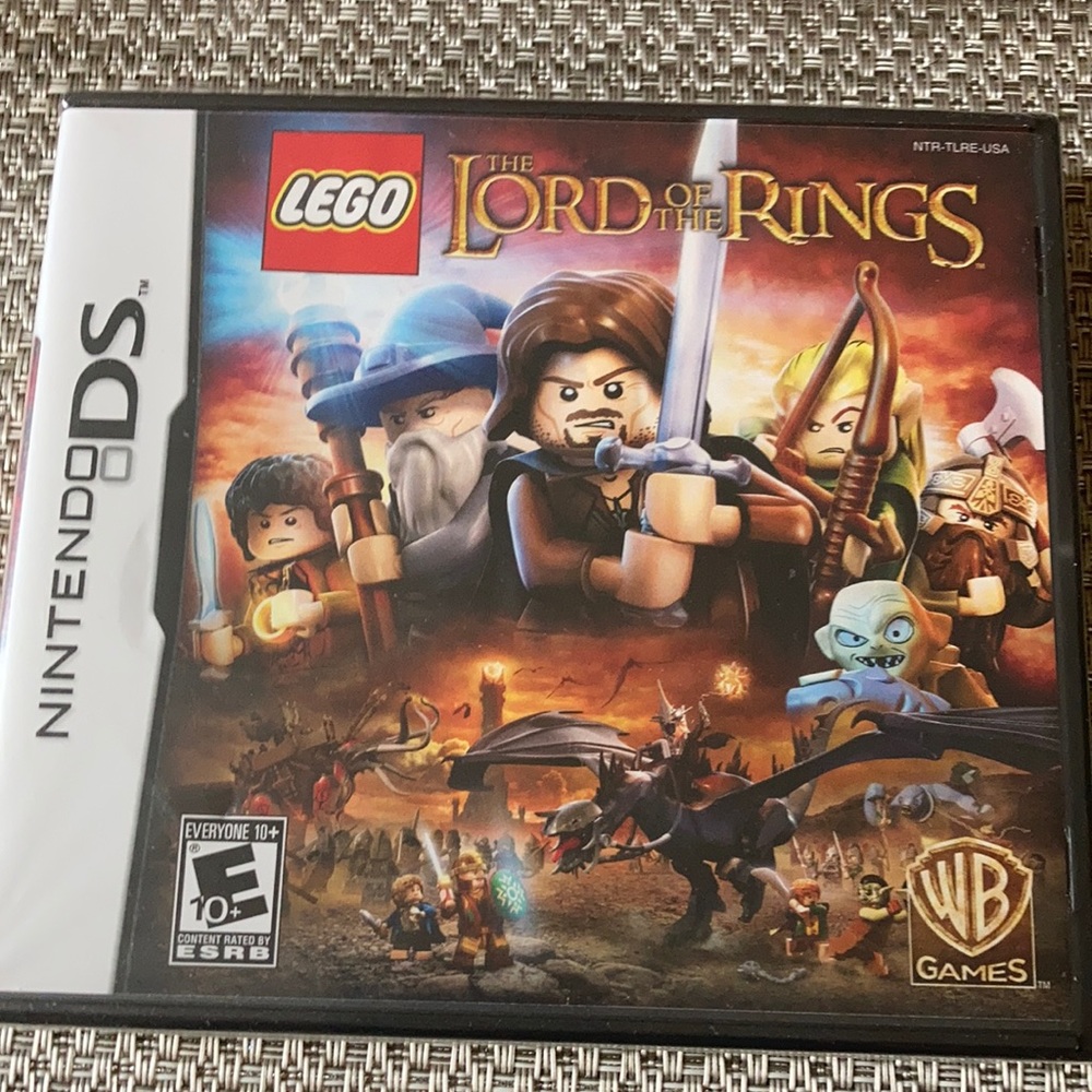 lego lord of the rings for Nintendo ds